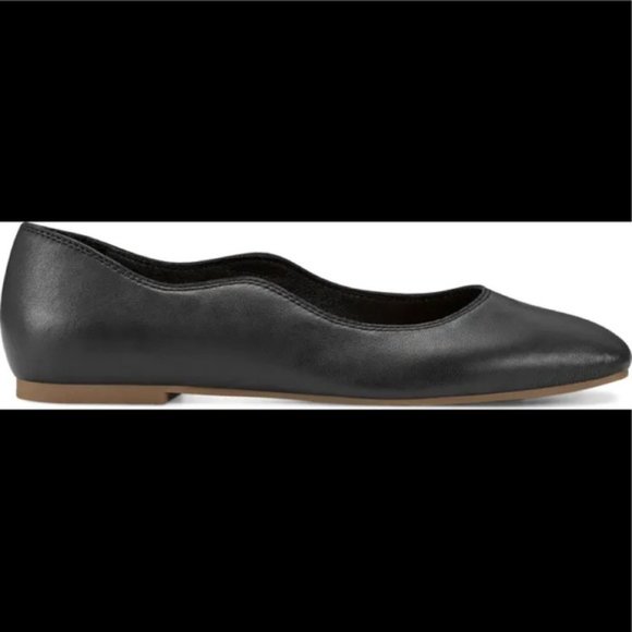 Lucky Brand Dellie Leather Ballet Shoes - Picture 2 of 8